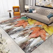 chinese factory leaf design carpet and