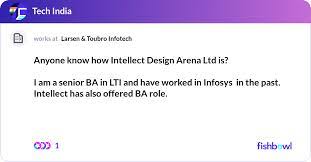 Anyone Know How Intellect Design Arena
