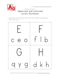 lowercase recognition worksheets