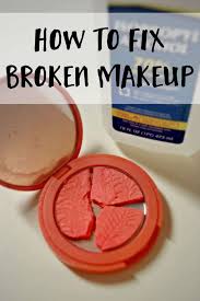 how to fix broken makeup a quick and