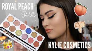 kylie cosmetics royal peach palette