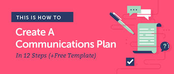 Communications Plan Template How To Build Yours In 12 Steps