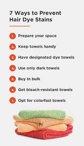 Remove Hair Dye From Salon Towels