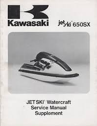 1991 kawasaki jet ski 650sx service