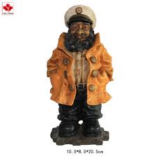 custom resin captain figurine and
