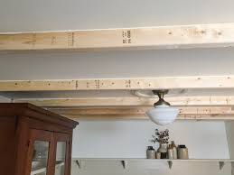 diy cottage ceiling beams under 35
