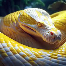 Жёлтая змея-паук: необычное животное в тропических лесах» — создано в  Шедевруме