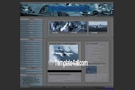 Free Flash Html Full Games Website Template