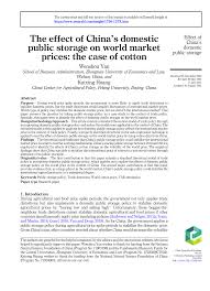 domestic public storage on world market