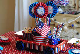 party ideas red white blue july 4th