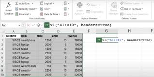 how to use python in excel built in