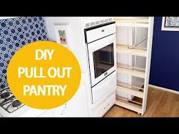 diy pull out kitchen storage cabinet