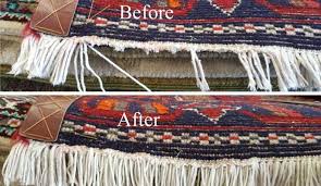 fringe repair services for area rugs in