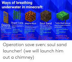 Ways Of Breathing Underwater In Minecraft Sugar Cane Magma