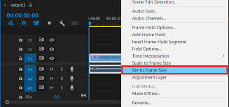to resize video in adobe premiere pro