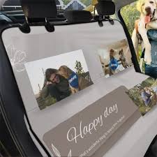 Custom Pet Car Seat Cover With Your Own