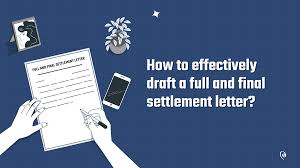 final settlement letter