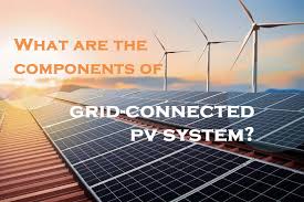 components of grid connected pv system