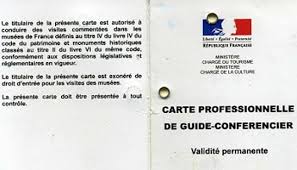 license guide in paris or france