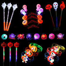 Halloween Led Party Light Up Toys Box 39 Pieces Light Up Toy Halloween Party Favors And Decoration Set Package Include Skull Ghost And Pumpkin Headbands Glow Stocks Bracelets Hand Wands And Broochs Walmart Com