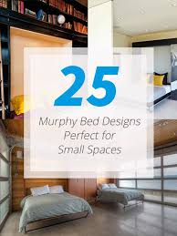 Calling all small space dwellers! 25 Murphy Bed Designs Perfect For Small Spaces Home Design Lover