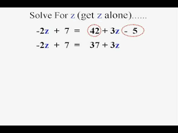 Prealgebra And Solving Equations With