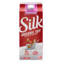 silk soy milk unsweetened organic
