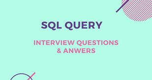 top 25 sql query interview questions