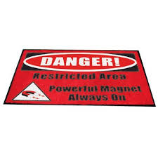floor sticker danger restricted area