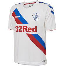 Rangers rangers are back and you better be ready with our range of rangers football shirts. Hummel Rangers Fc Away 18 19 Jersey S S White Blue Red Hummel Net