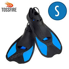 Swim Fins Short Floating Training Swimming Fins For Size S