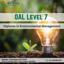 oal level 7 diploma in environmental