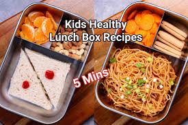 kids lunch box recipe ideas healthy