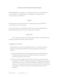 Broker Commission Sales Agreement 3 Easy Steps