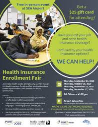 free health insurance enrollment fair
