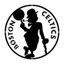 Boston celtics atlanta hawks cleveland cavaliers nba sport, logo boston celtics transparent background png clipart size: Nba Boston Celtics Logo 02 Stencil Boston Celtics Logo Custom Stencils Boston Celtics