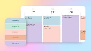 21 google calendar color schemes