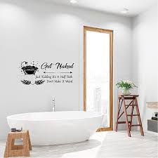 Wall Art Decals Bathroom Self Adhesive