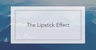 the lipstick effect intelligent economist