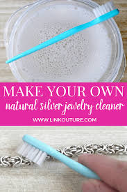 how to clean tarnished silver jewelry