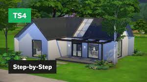 the sims 4 step by step house building