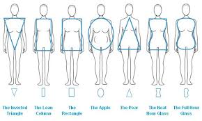 Body Shape Chart Women Here Is A Chart For Womens