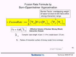 Fusion Rate Formula For Trapped Pair