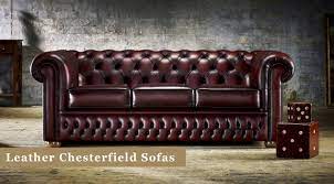 leather chesterfield sofas suites in
