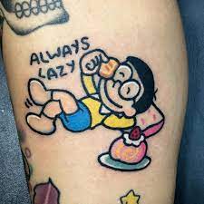 Nobita doraemon tattoo