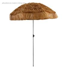 7 2ft Thatch Patio Tiki Umbrella