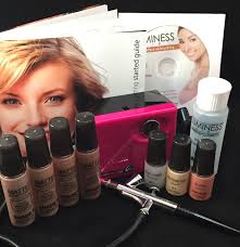 luminess air brush makeup system does
