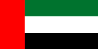 The United Arab Emirates Flag