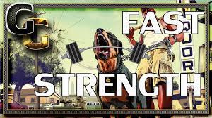 gta v increase your strength stat in