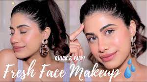 easy fresh face makeup how to use lip